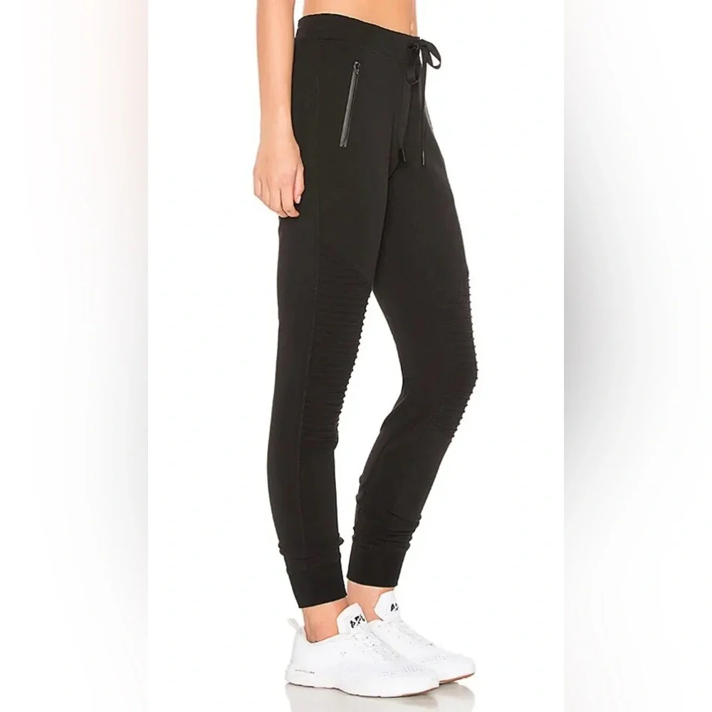 ALO Urban Moto Sweatpants Cuffed Joggers